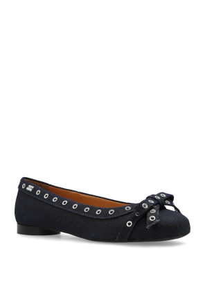 Ganni Ballet Flats with Bow