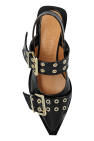 Ganni BLACK Buckle Boots