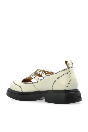 Ganni Loafers shoes made of eco leather