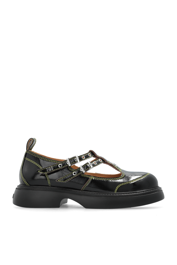 Ganni Loafers shoes made of eco leather