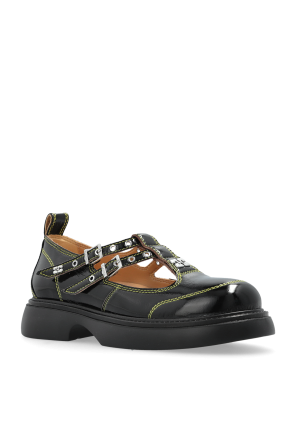 Ganni Loafers shoes made of eco leather