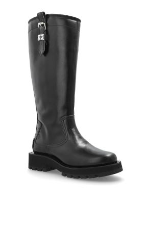 Ganni Kozaki z eco skóry