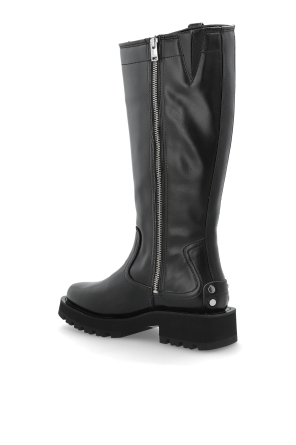 Ganni Kozaki z eco skóry