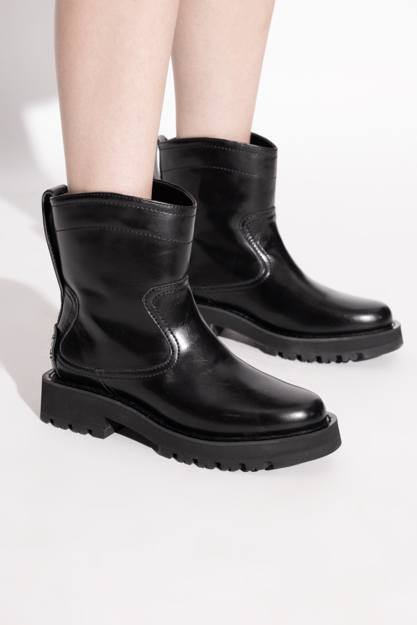 Ganni Ankle boots made of eco leather