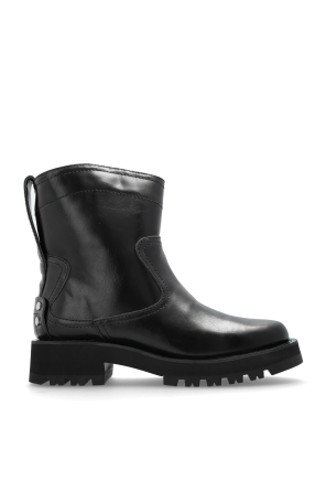 Ankle boots made of eco leather