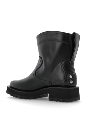 Ganni Ankle boots made of eco leather