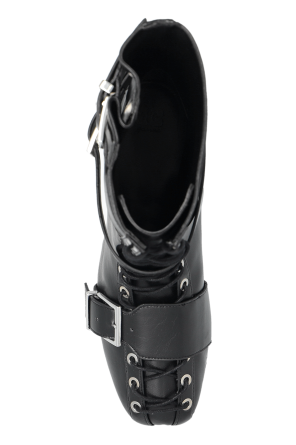 Ganni Ankle boots made of eco leather