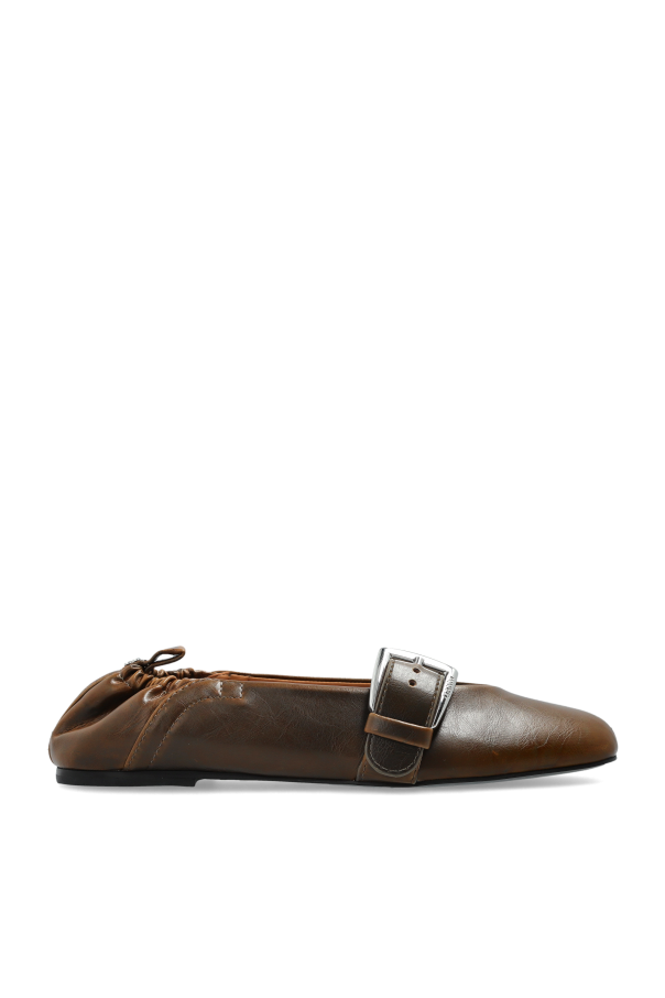 Ganni Ballet flats with buckles