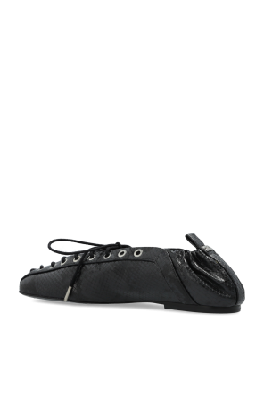 Ganni Bailarinas con lazada