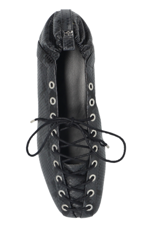 Ganni Bailarinas con lazada