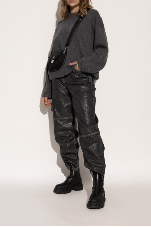 Ganni Botines de piel ecológica