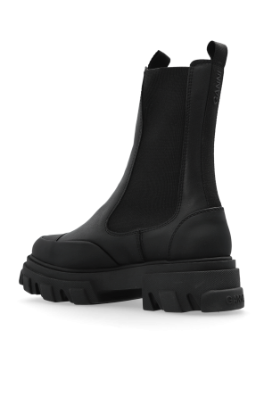 Ganni Botines de piel ecológica