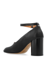 Maison Margiela BLACK Heeled shoes with Tabi cut-out