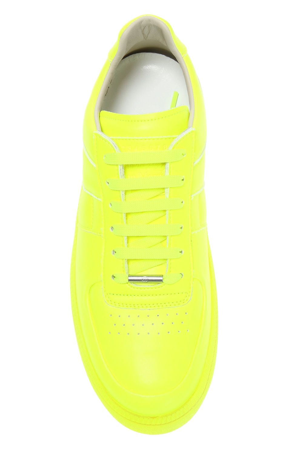 yellow margiela sneakers