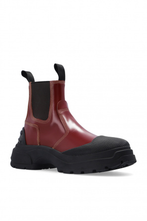 Maison Margiela Leather platform boots