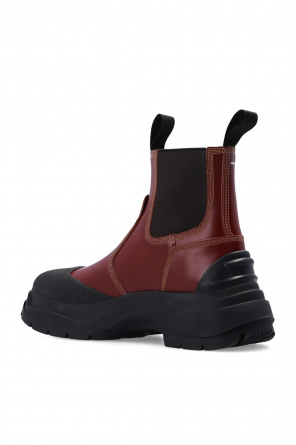 Maison Margiela Leather platform boots