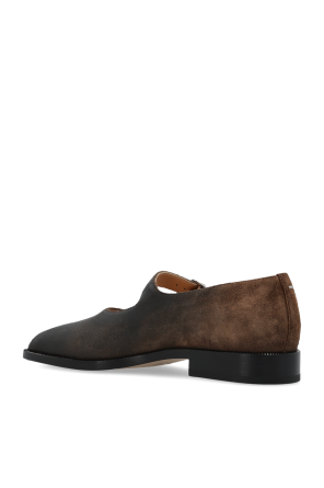 Maison Margiela Leather shoes with ‘tabi’ cut-out