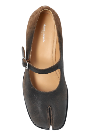 Maison Margiela Leather shoes with ‘tabi’ cut-out