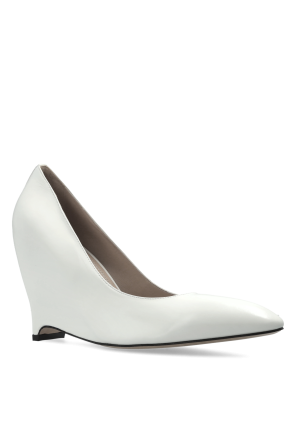 Maison Margiela Zapatos de tacón de cuero