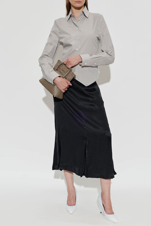 Maison Margiela Leather wedge shoes