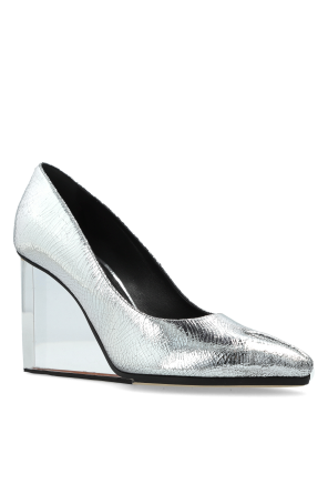 Maison Margiela Sapatos de cunha "Tabi Plexi Claw"