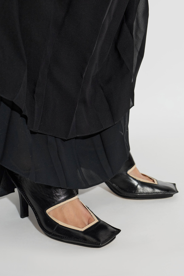 Maison Margiela Ledermules mit Absatz „Level“
