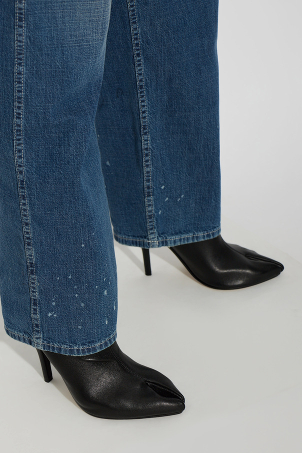 Maison Margiela Stiefeletten mit Absatz und 'Tabi'-Schlitz