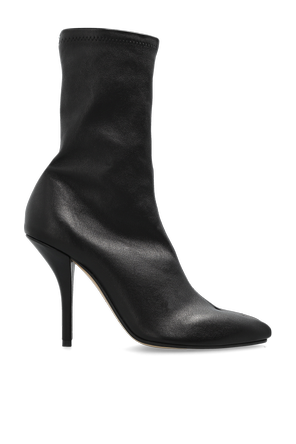 Heeled Ankle Boots with ‘Tabi’ Split Toe