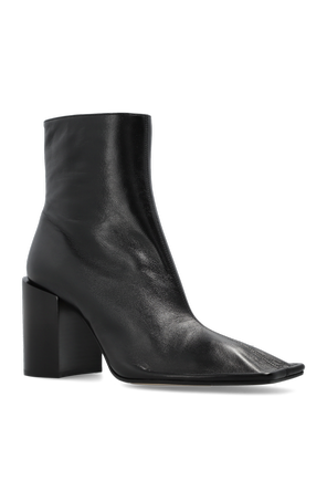 Maison Margiela Botines de cuero con tacón
