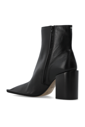 Maison Margiela Botines de cuero con tacón