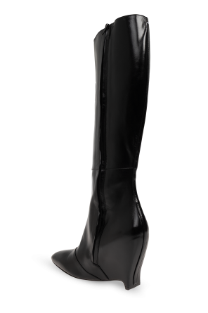 Maison Margiela Leather heeled boots