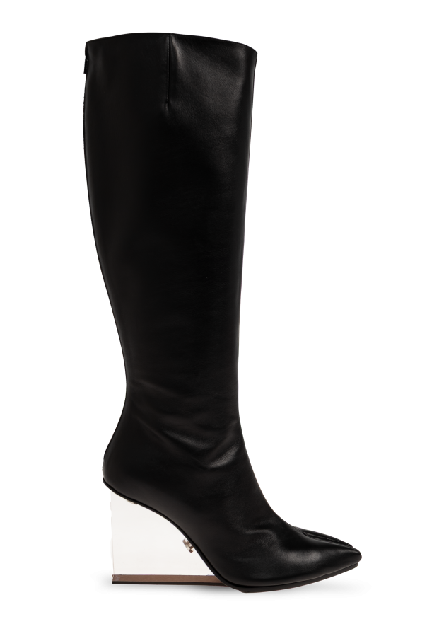 Wedge Heel Boots 