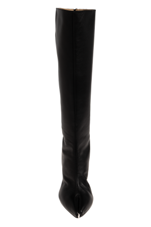 Maison Margiela Wedge Heel Boots "Tabi Plexi Claw"