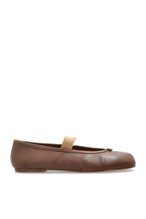 Ballet flats with 'Tabi' cutout