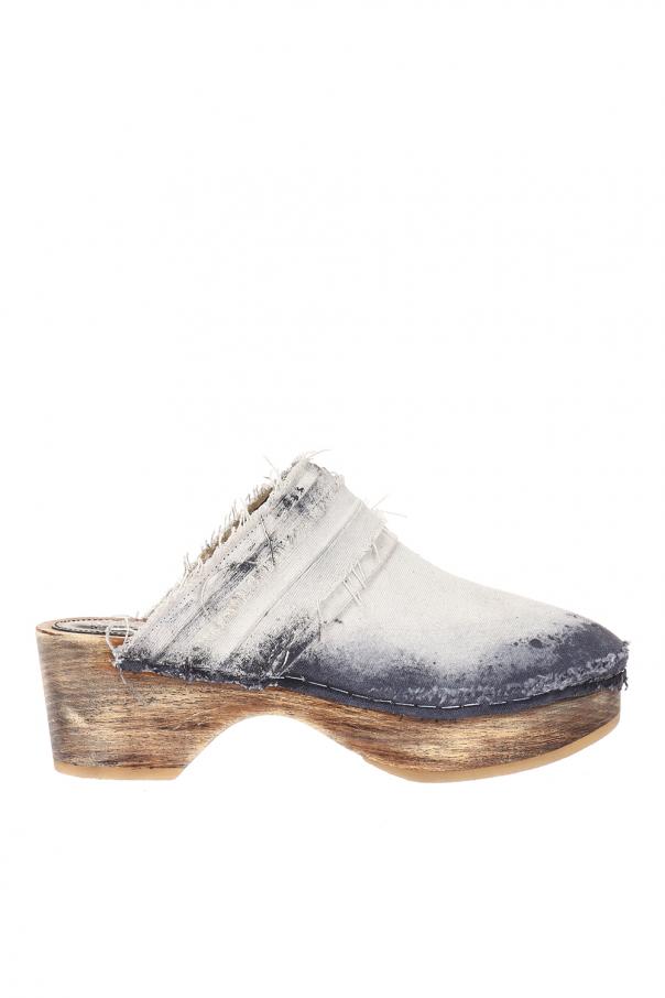 denim clogs