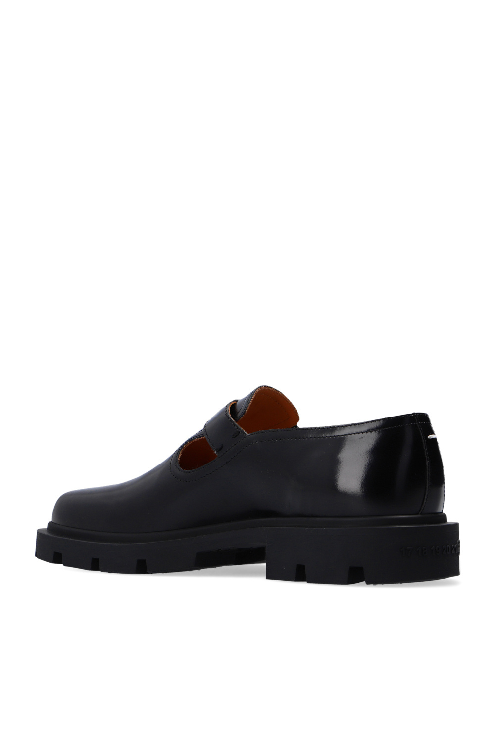 Maison Margiela Leather hyped shoes with strap