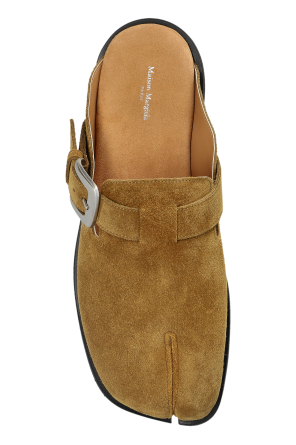 Maison Margiela Suede mules with "Tabi" cut-out