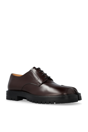 Maison Margiela Leather shoes with Tabi toe