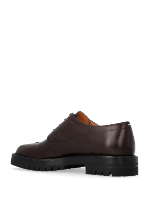 Maison Margiela Leather shoes with Tabi toe