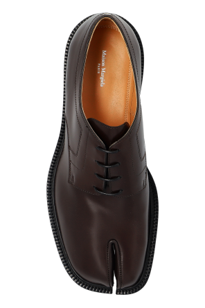 Maison Margiela Leather shoes with Tabi toe