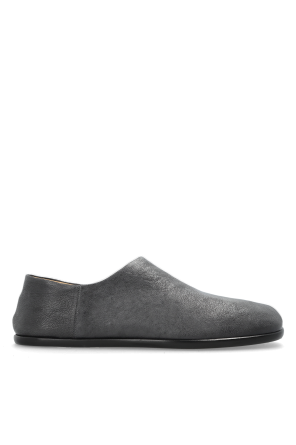 Leather Tabi cut-out shoes