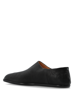 Maison Margiela Leather shoes with 'Tabi' cut-out