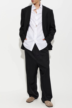 Maison Margiela Suede shoes with ‘Tabi’ cut-out