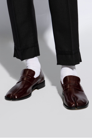 Leather `tabi` shoes od Maison Margiela