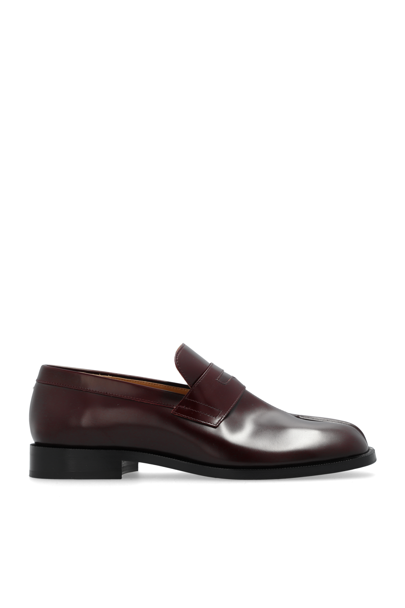 Maison Margiela Leather `Tabi` shoes