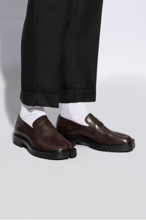 Leather `tabi` shoes od Maison Margiela