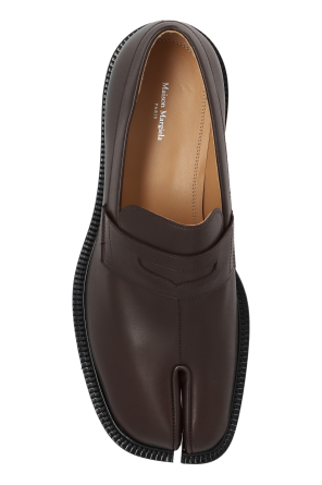 Maison Margiela Leather `Tabi` Shoes