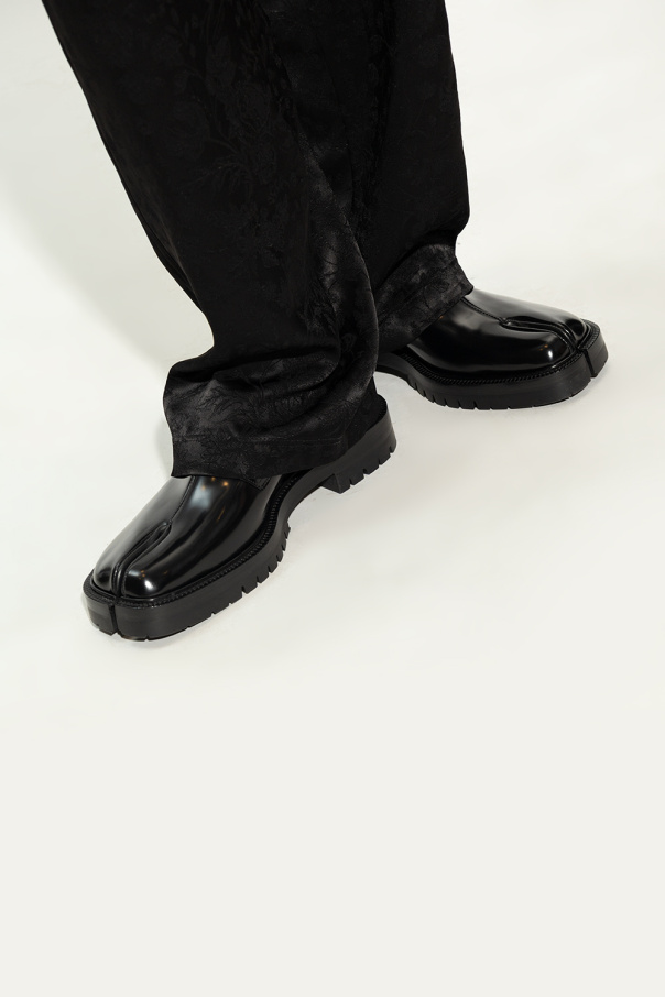 Maison Margiela Buty typu ‘loafers’z wycięciem ‘Tabi’