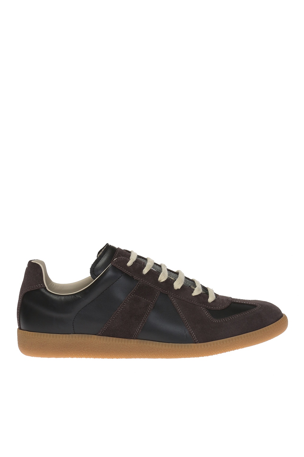 Maison Margiela Suede-trimmed 'Replica' sneakers