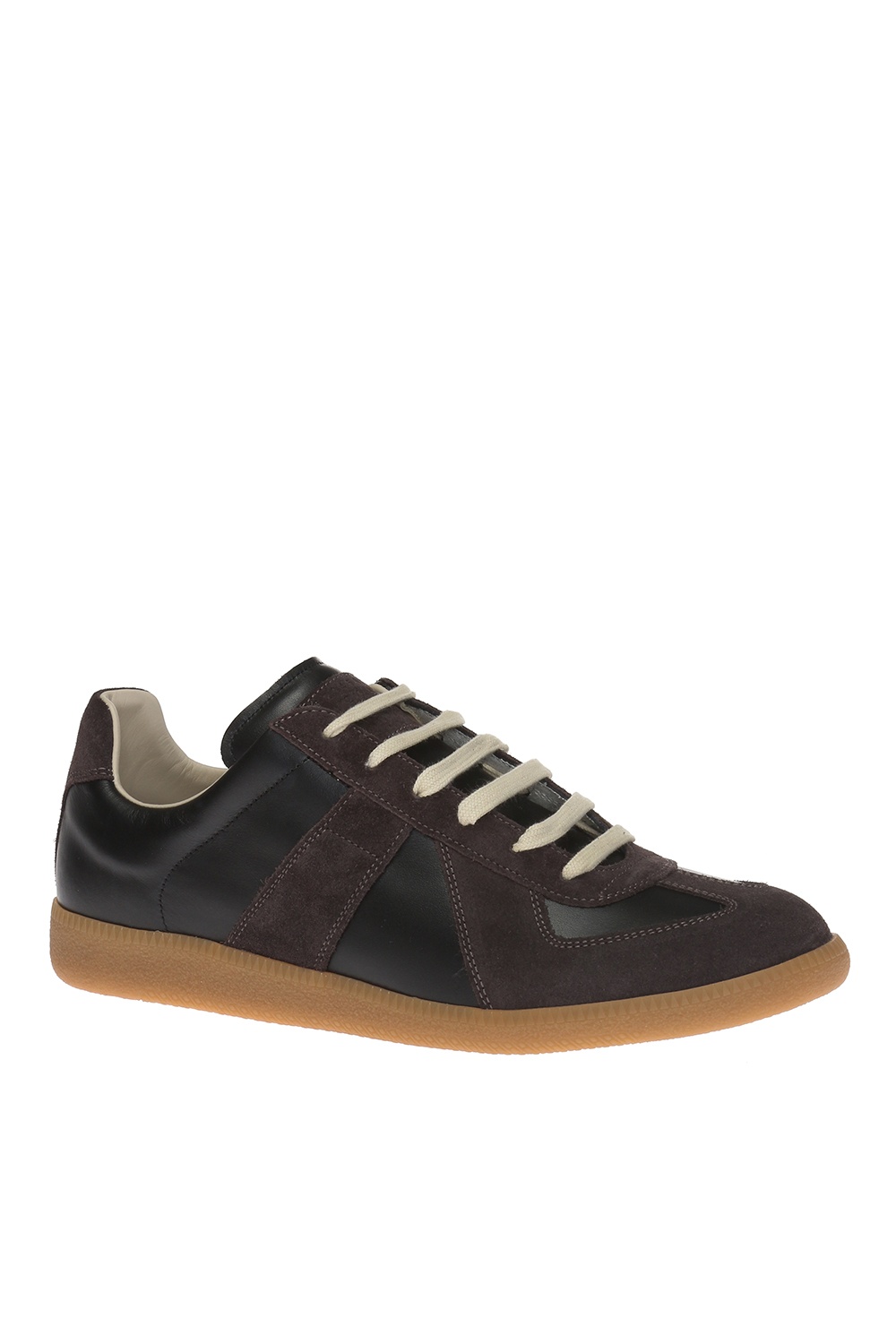 Maison Margiela Suede-trimmed 'Replica' sneakers